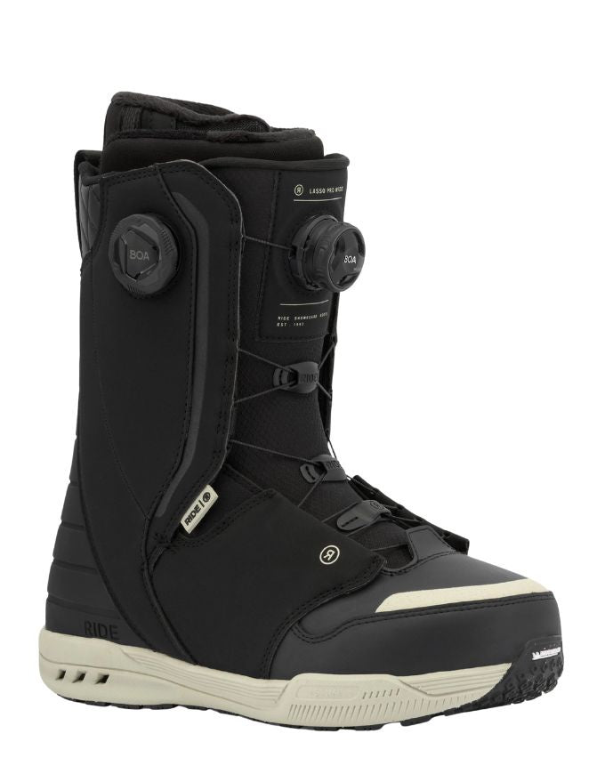Ride Lasso Pro Wide Men's Snowboard Boot 2026 | Black