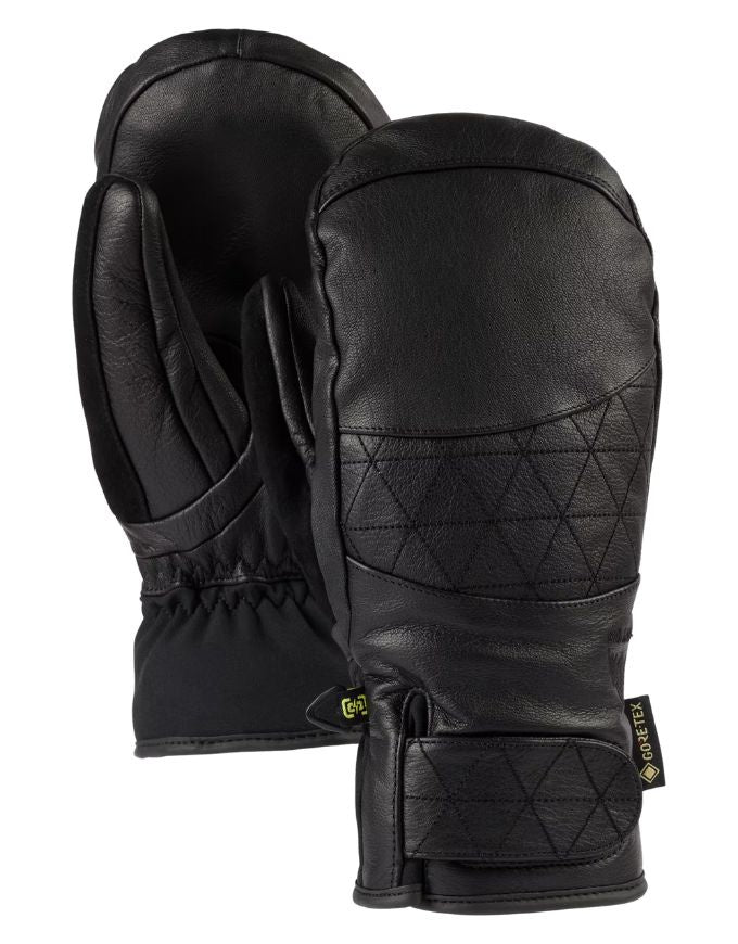 Burton Women's Gondy GORE-TEX Leather Mitts 2026 |  Black