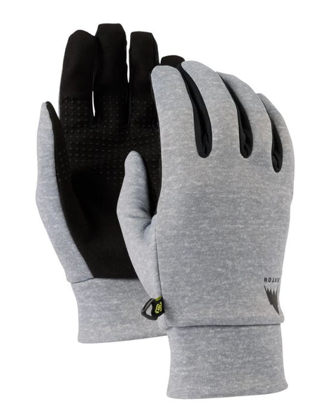 Burton Men's Touch N Go Glove Liners 2026 | Gray Heather