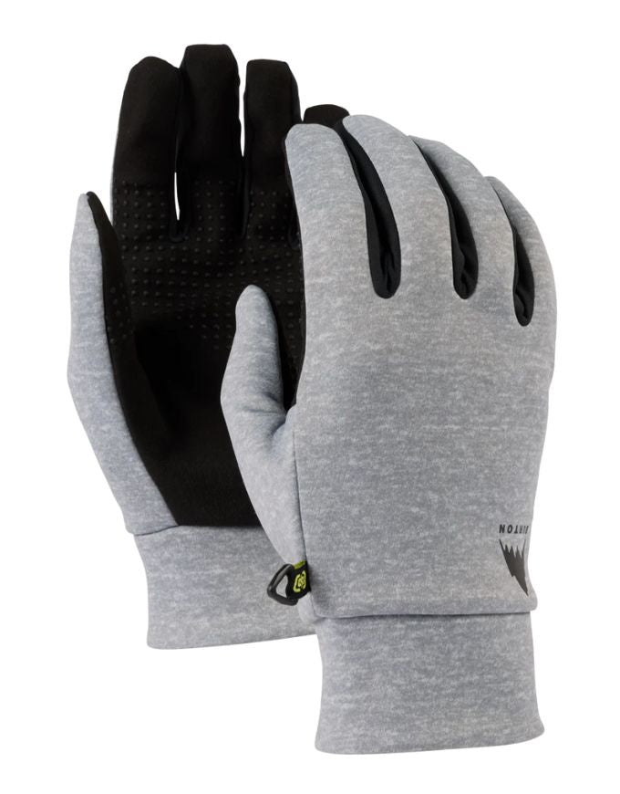 Burton Men's Touch N Go Glove Liners 2026 | Gray Heather
