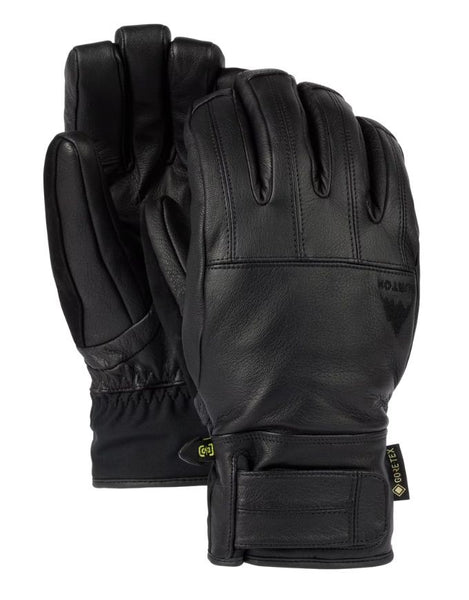 Burton Men's Gondy GORE-TEX Leather Gloves 2026 | True Black
