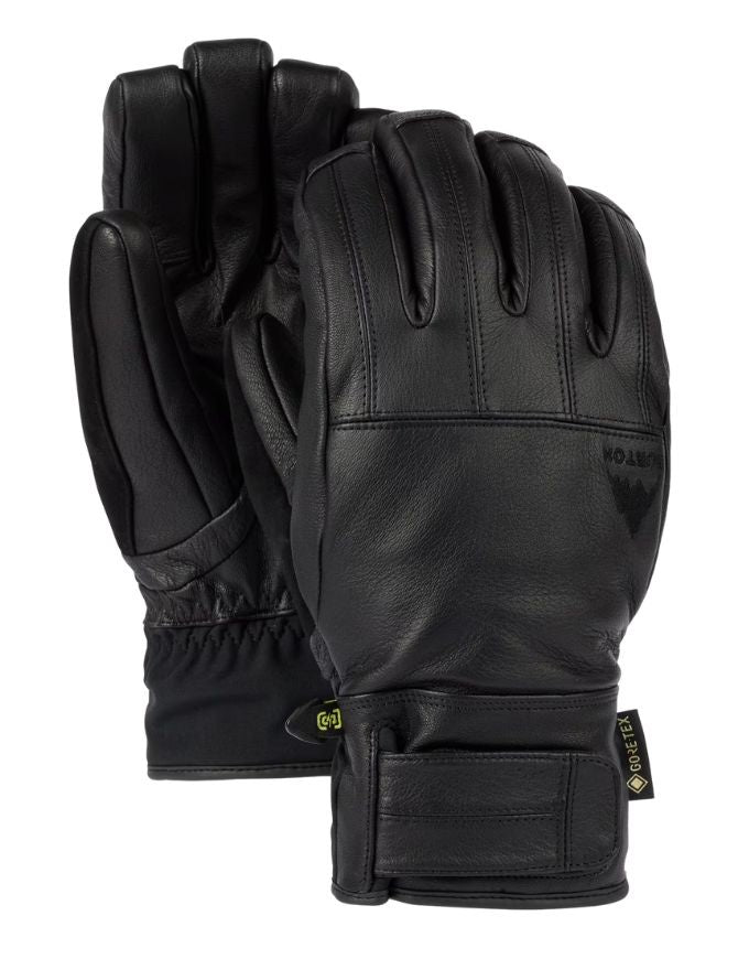 Burton Men's Gondy GORE-TEX Leather Gloves 2026 | True Black