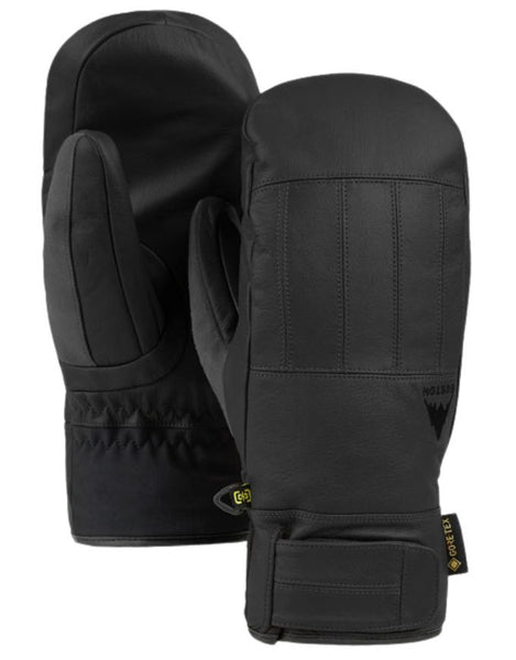 Burton Men's Gondy GORE-TEX Leather Mitts 2026 | True Black