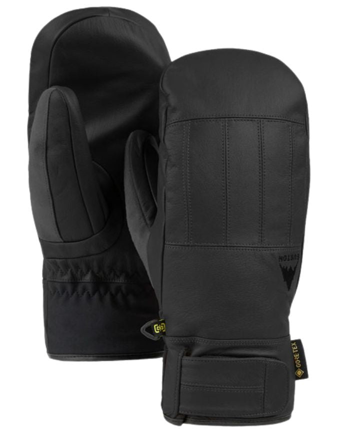 Burton Men's Gondy GORE-TEX Leather Mitts 2026 | True Black