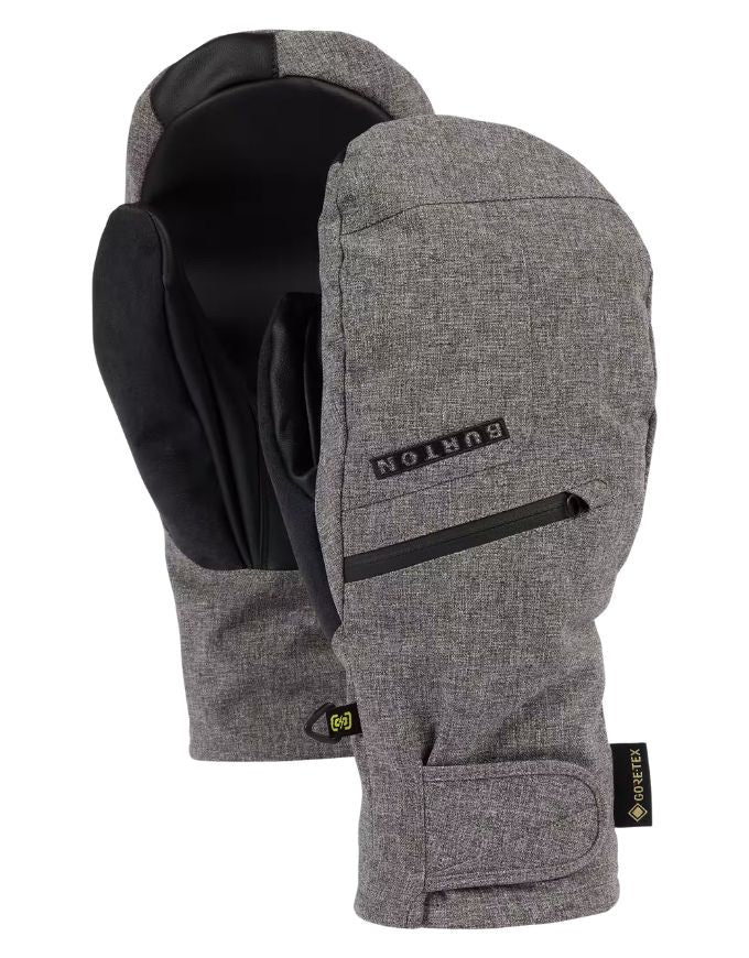 Burton Mens GORE-TEX Under Mitt 2026 | Grey Heather