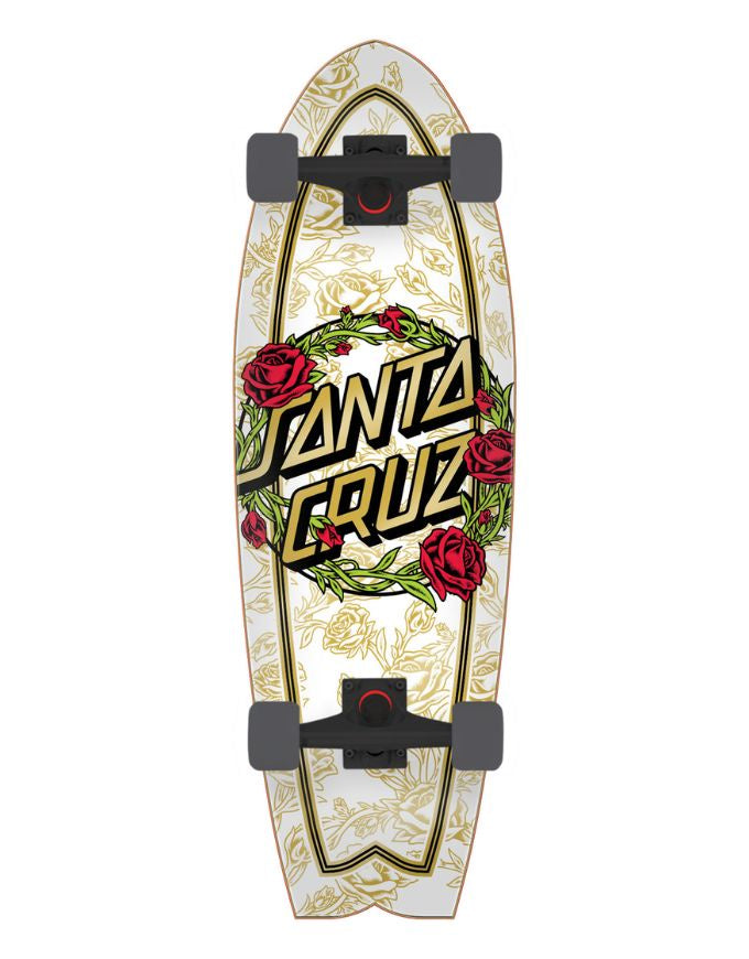 Santa Cruz Entangled Dot Cruiser Skateboard | 8.81"