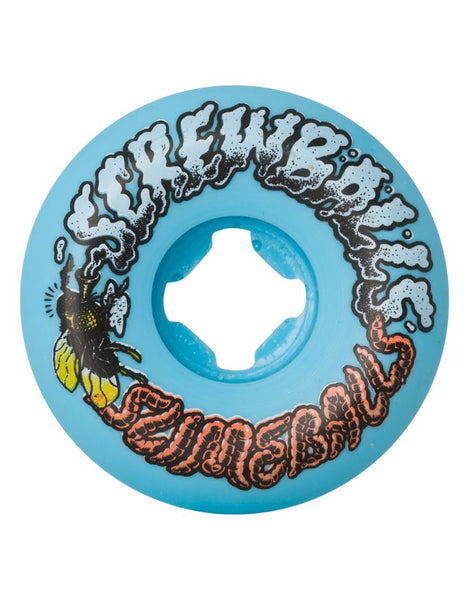 Santa Cruz Screwballs Skateboard Wheels 56mm/99a | Blue
