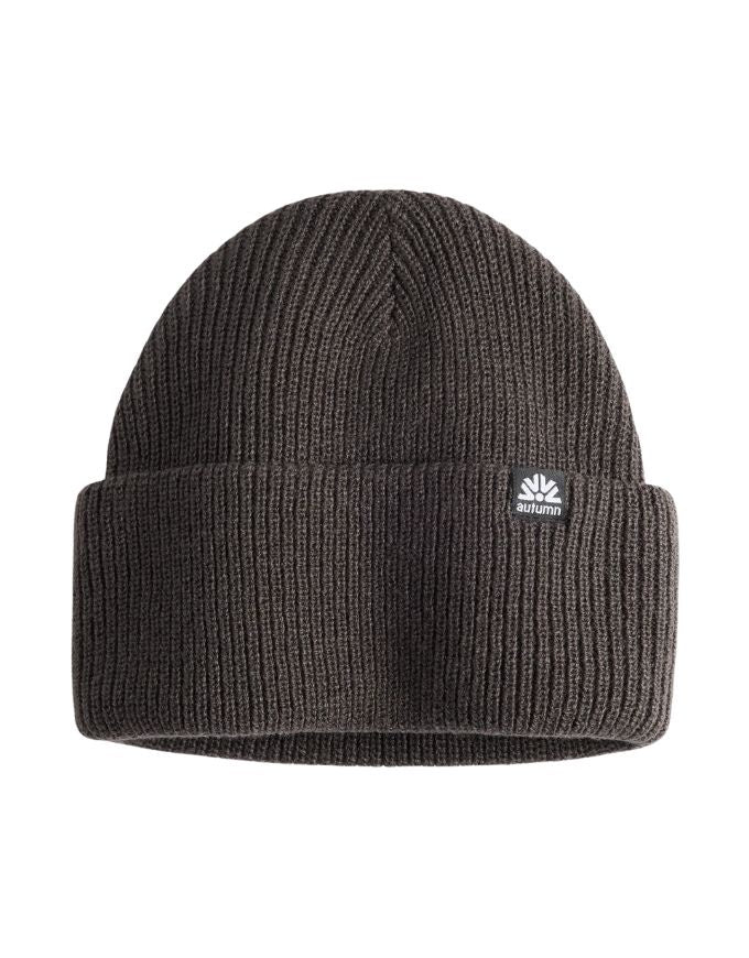Autumn Simple Solid Beanie | Pebble