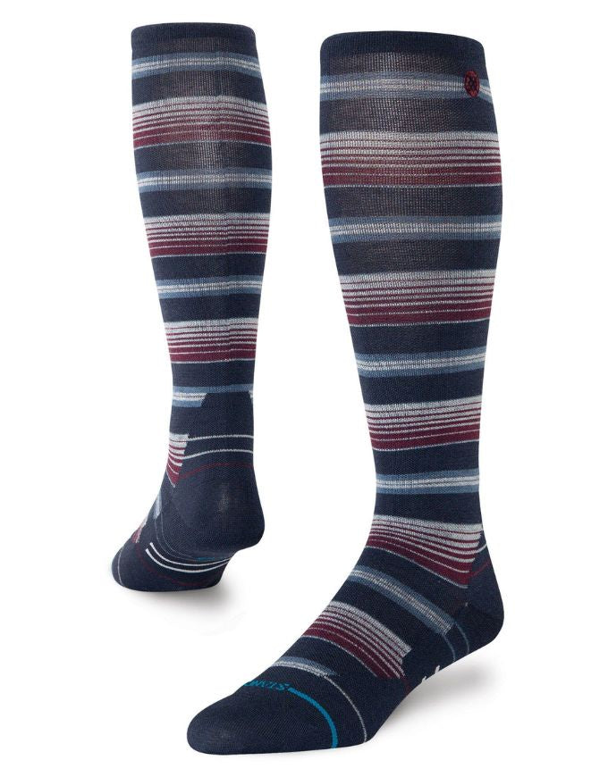 Stance Ultralight Serape Wool Snow Sock | Navy