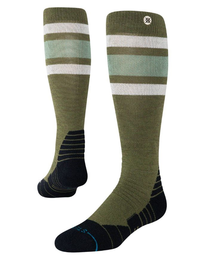 Stance Mid Wool OTC Snow Sock | Boyd Olive