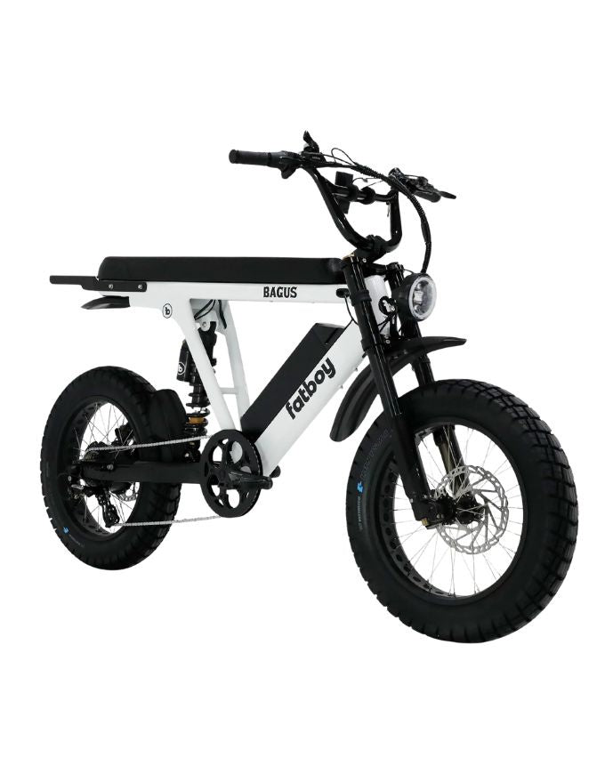Fatboy The Bagus V3 Electric Bike | White Noise