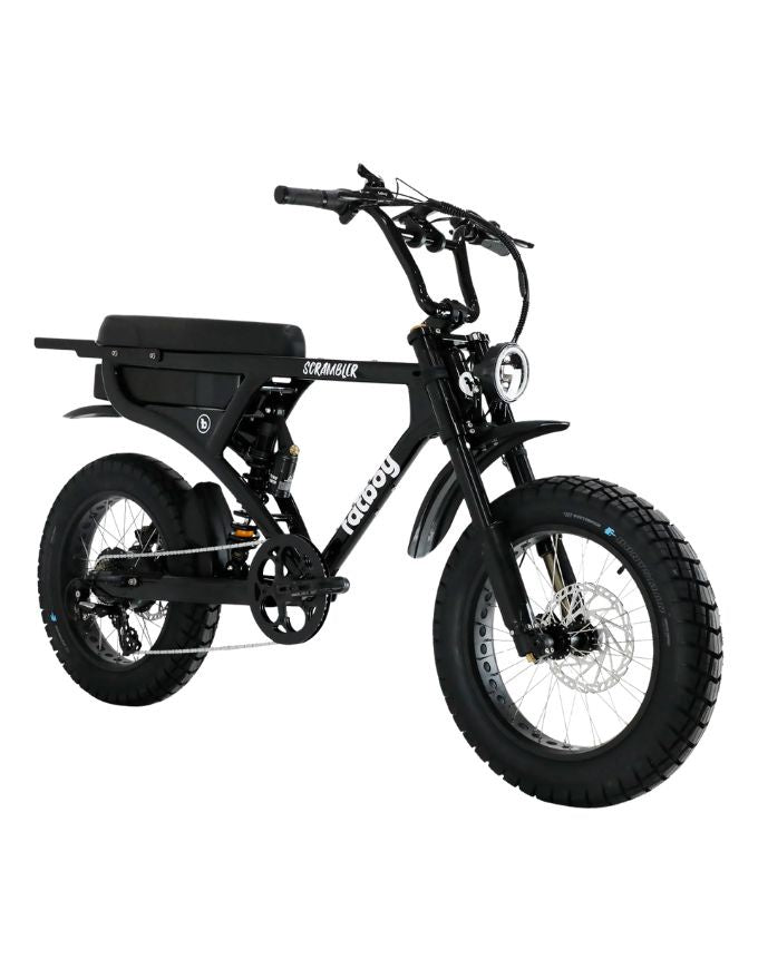 Fatboy Scrambler V3 Electric Bike | Gloss Black