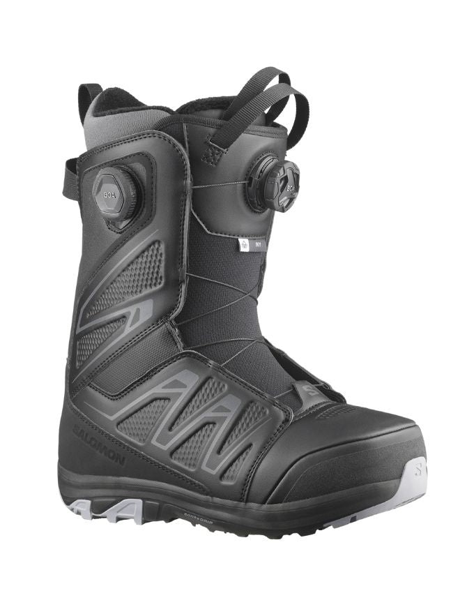Salomon Ivy Boa SJ Snowboard Boot 2026 | Black/Black/Lilac