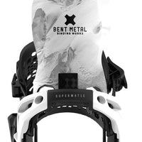 Bent Metal Lightning Supermatic Men's Snowboard Binding 2026 | White