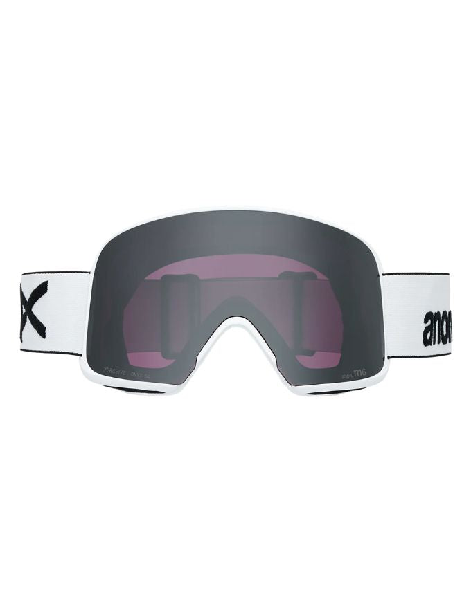 Anon M4 Cylindrical Goggle 2026 | White / Sunny Onyx