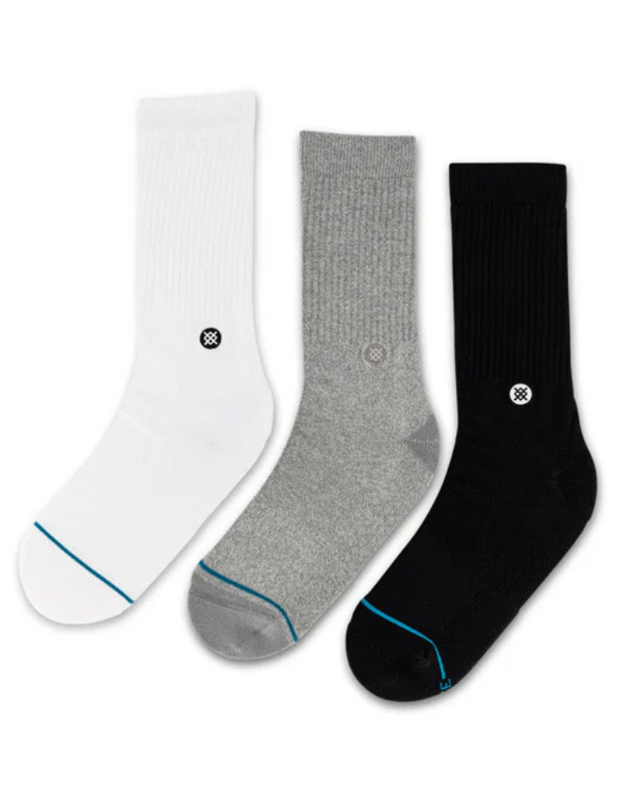 Stance Icon 3-Pack Socks | Multi