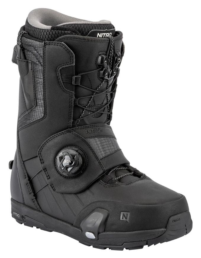 Nitro Profile TLS Step On Men's Snowboard Boots 2026 | Black