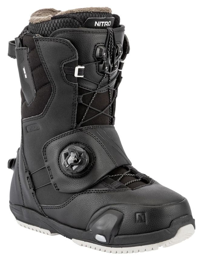 Nitro Cave TLS Step On Women's Snowboard Boots 2026 | Black