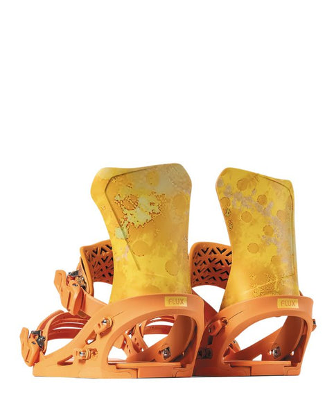 Flux DS Snowboard Binding 2026 | Orange Dye