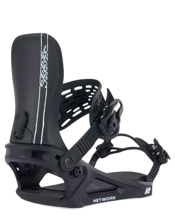 K2 Network Womens Snowboard Binding 2025 | Black