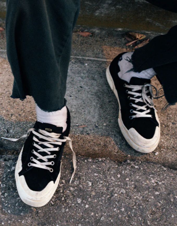 Globe Surplus Kids Shoes | Black/Antique