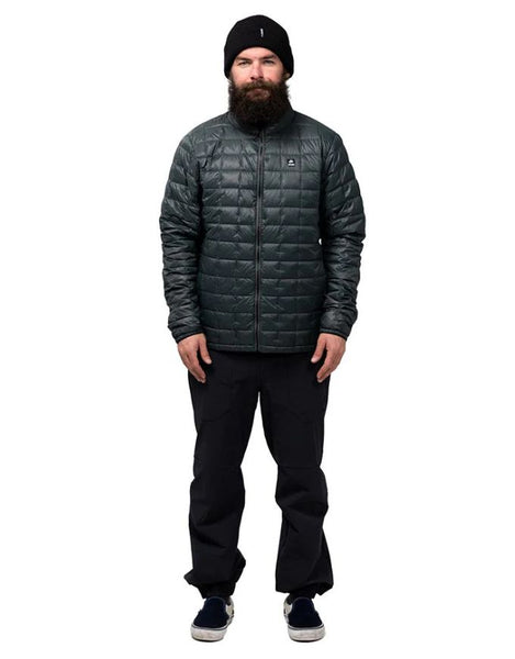 Jones Mens Ultra Re-Up Down Recycled Jacket | Stealth Black