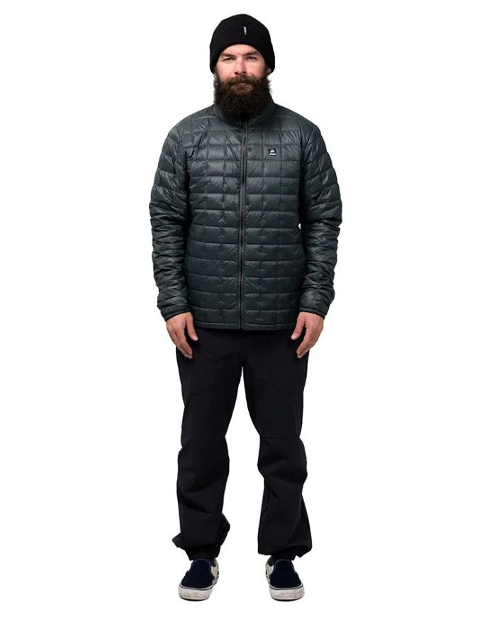 Jones Mens Ultra Re-Up Down Recycled Jacket | Stealth Black