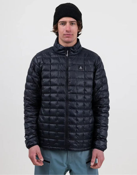 Jones Mens Ultra Re-Up Down Recycled Jacket | Stealth Black