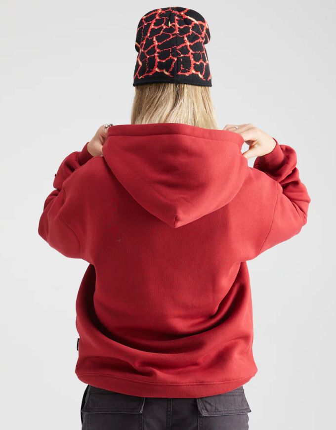 Yuki Threads Squall Hoodie | Crimson