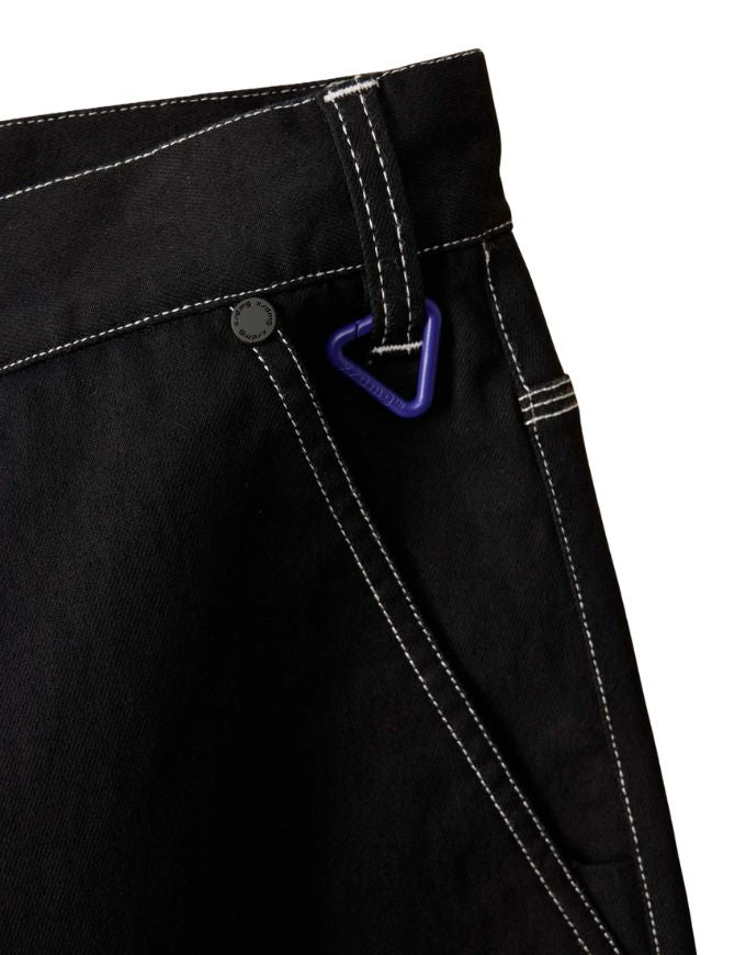 X/DMG X02 Work Pant | Black/White
