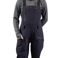 Jones Women's Shralpinist Stretch Recycled Bib Pant | Stealth Black