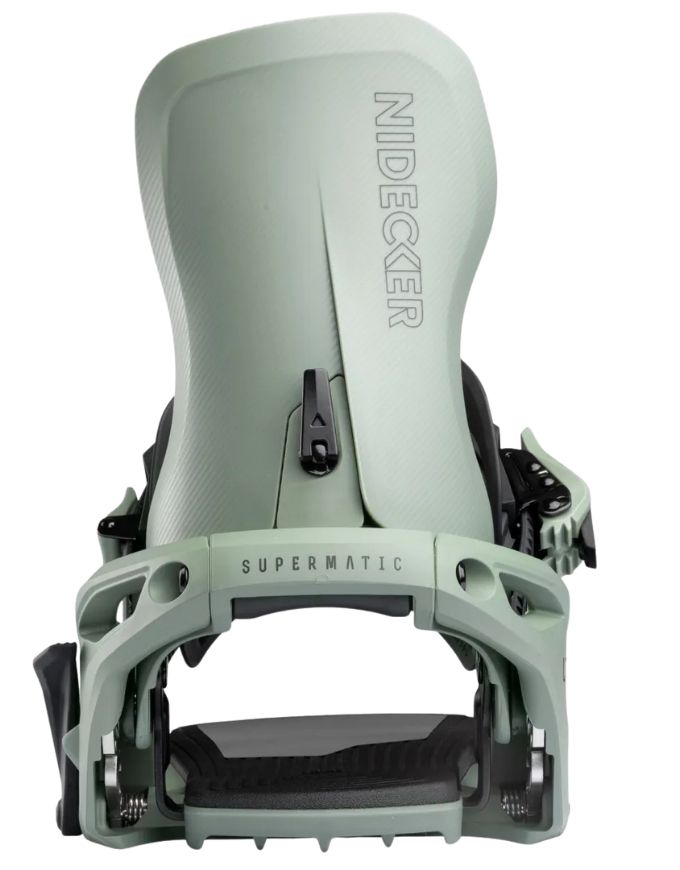 Nidecker LT Supermatic Snowboard Binding 2026 | Olive