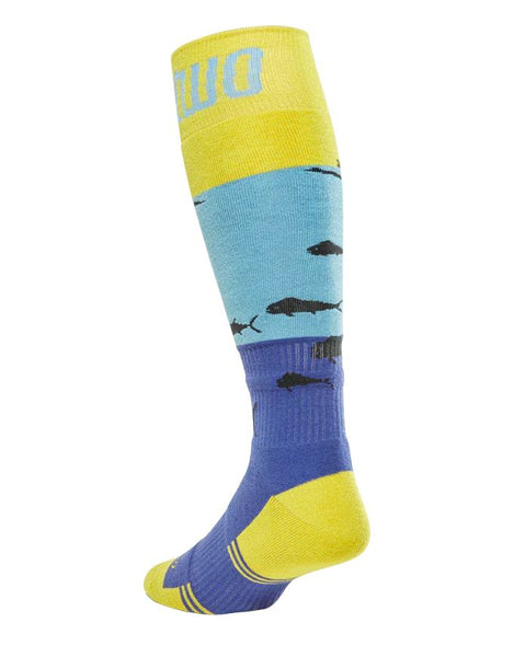 ThirtyTwo TM Coolmax Men's Sock 2026 | Blue/Yellow