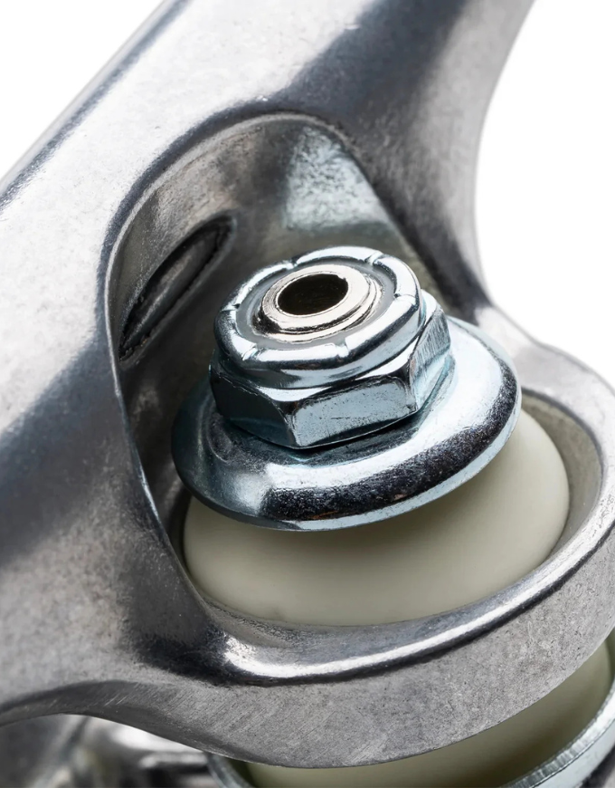 Ace AF1 Hollow 55 Skateboard Trucks Raw Polished | 8.5"