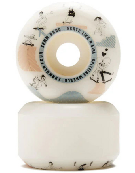Spitfire F4 Skate Like A Girl SS Conical Full Wheels | 99D/52mm