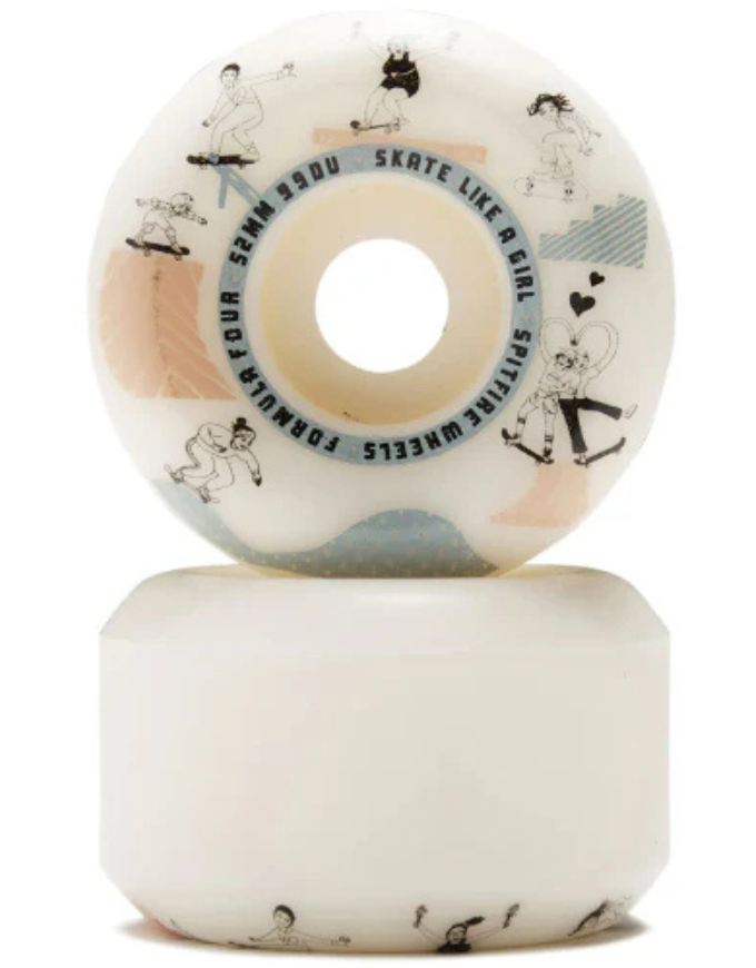 Spitfire F4 Skate Like A Girl SS Conical Full Wheels | 99D/52mm