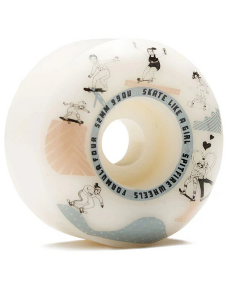 Spitfire F4 Skate Like A Girl SS Conical Full Wheels | 99D/52mm