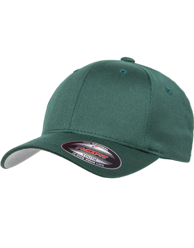 Flexfit 6277Y Worn By The World Youth Cap | Spruce