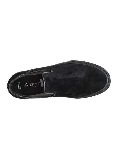 Globe Dover Shoe | Black Suede/Gilette