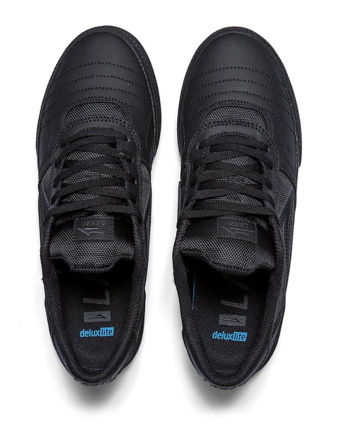 Lakai Cambridge Shoe | Black Canvas