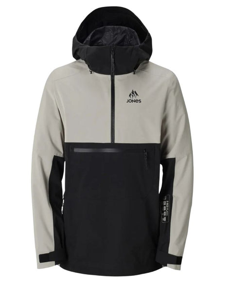 Jones Mtn Surf Men's Anorak Jacket 2025 | Smoke Grey
