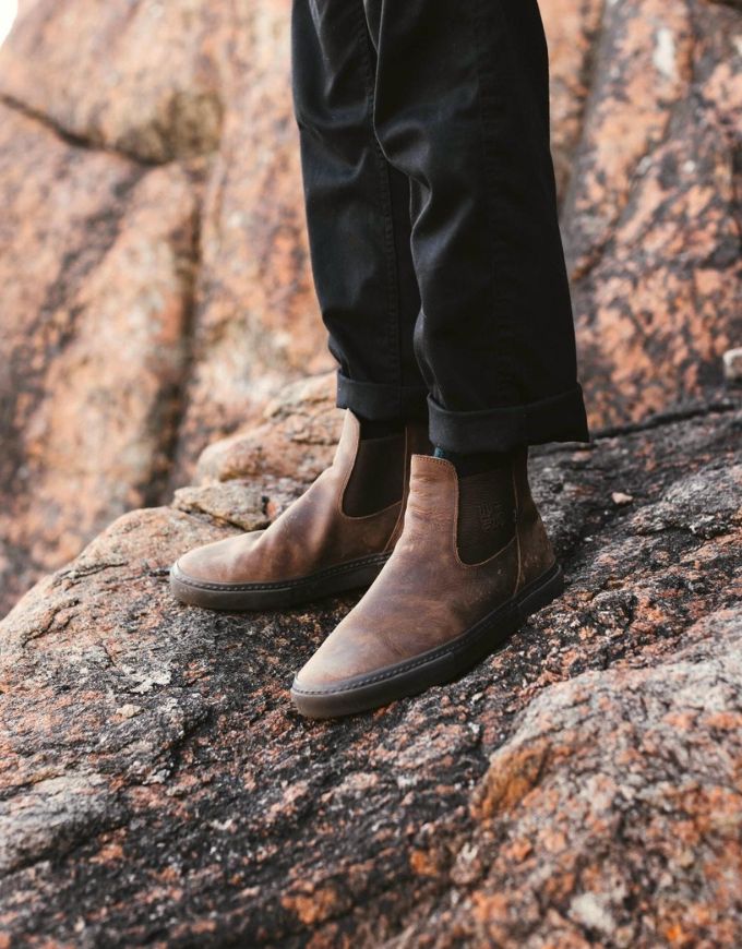 Globe Dover II Shoe | Dark Brown/Wasted Talent