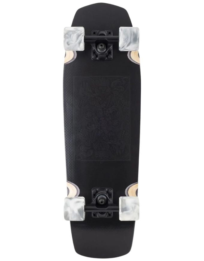 Landyachtz Dinghy Coffin Skateboard | Stealth Card 28.5"