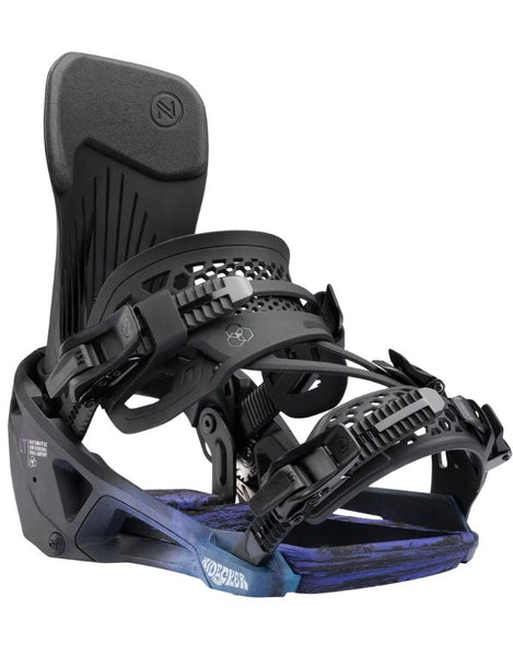 Nidecker LT Supermatic Snowboard Binding 2026 | Bio Black