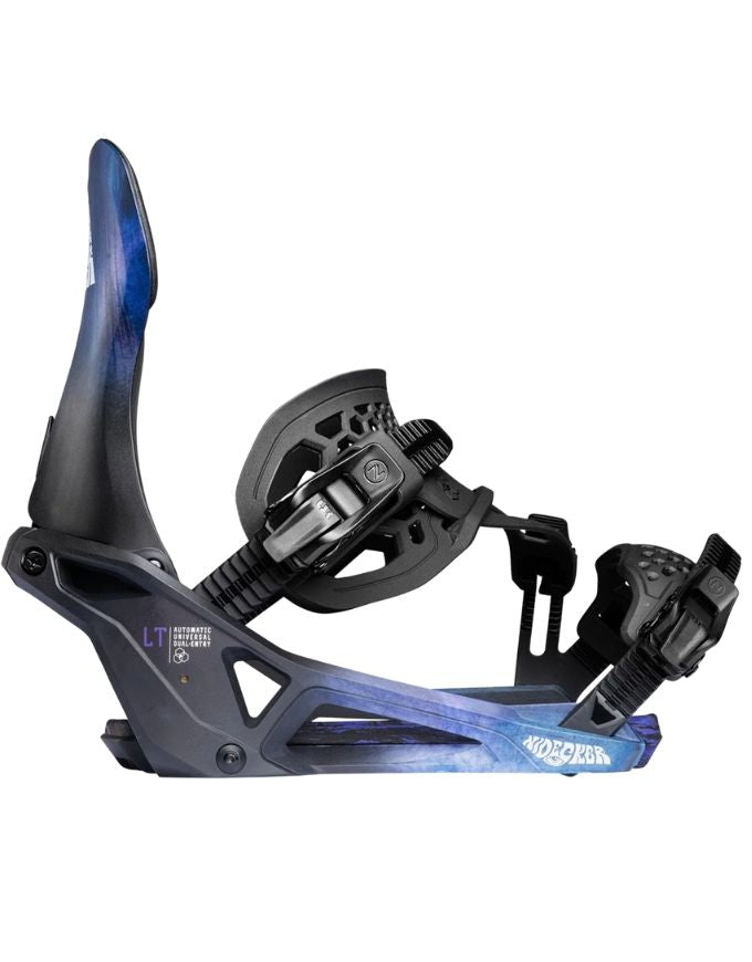 Nidecker LT Supermatic Snowboard Binding 2026 | Bio Black
