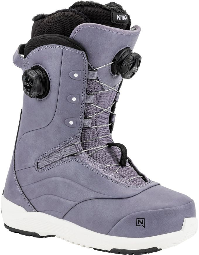 Nitro Crown Boa Snowboard Boot 2025 | Lilac