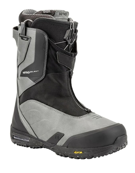 Nitro Select TLS+ Snowboard Boot 2025 | Charcoal