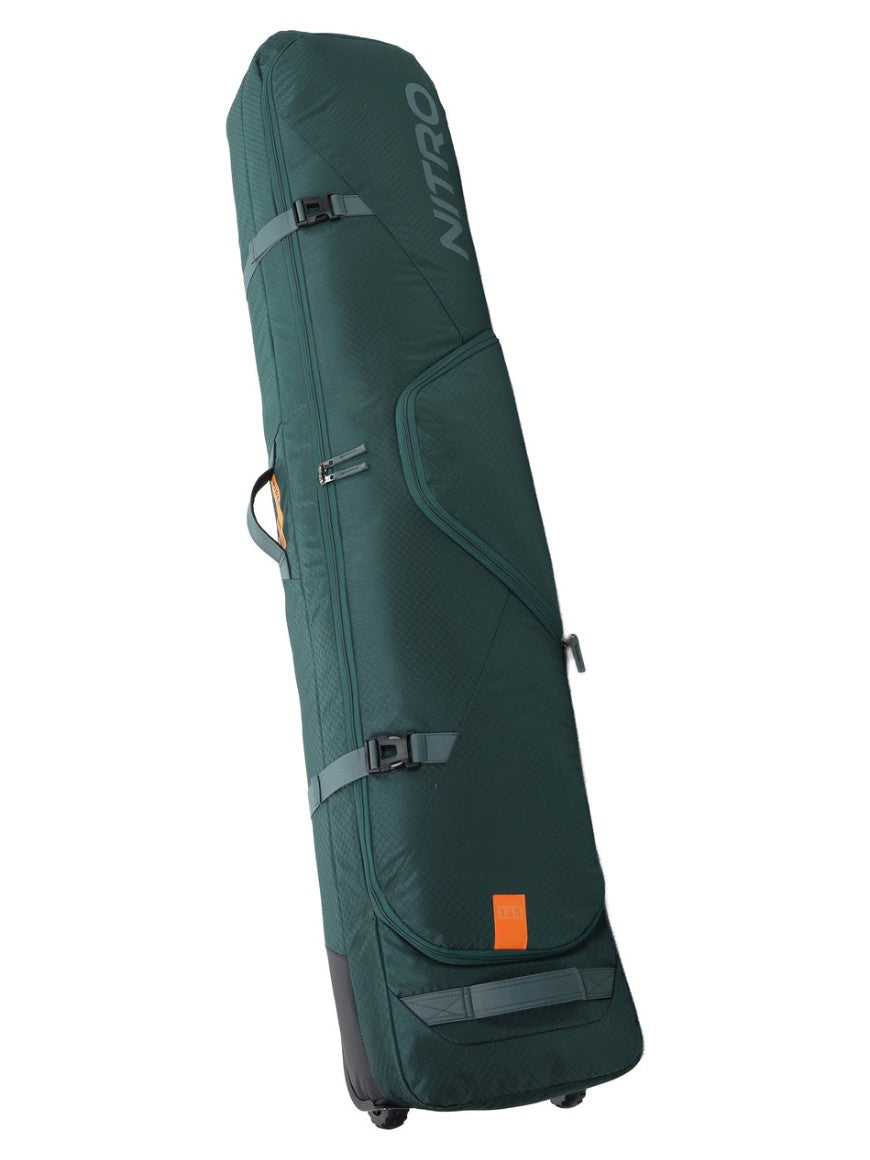 Nitro Tracker Wheelie Board Bag 2027 | Jungle Green