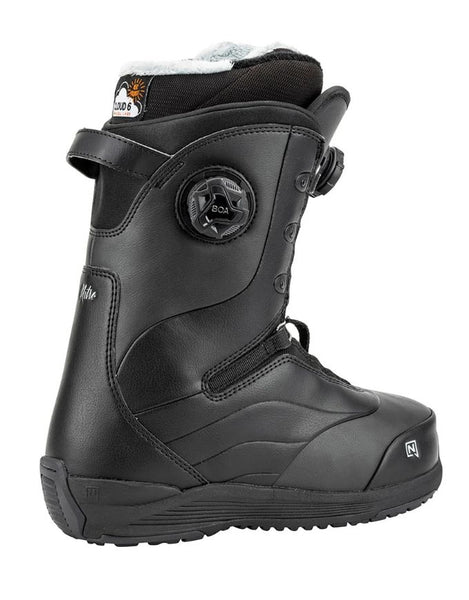 Nitro Crown Boa Snowboard Boot 2025 | Black