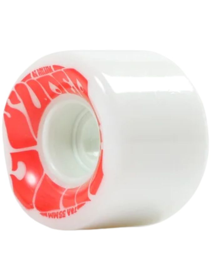 OJ Mini Super Juice Skateboard Wheels 55 | White/Red